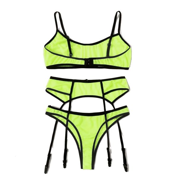 2020 new 3pcs women's lace set sling bra bandage thong garter pajamas underwear sets lingerie tow hook, Black;white
2020 new 3pcs women's lace set sling bra bandage thong garter pajamas underwear sets lingerie tow hook, Black;white