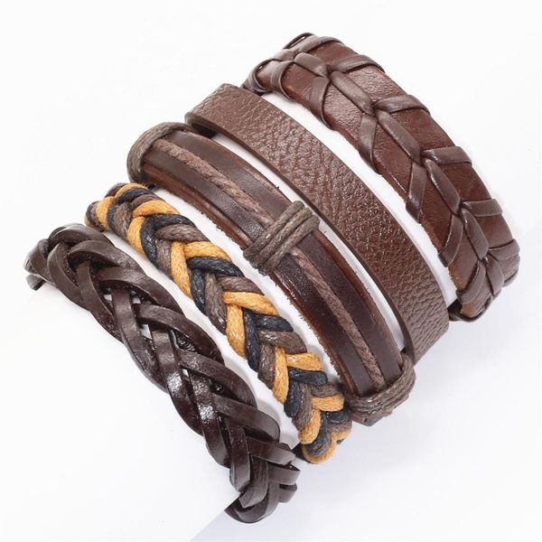 5шт набор h grade black brown из натуральной кожи мужские браслеты для женщин браслеты черепа рук перо шарм femme homme мужской ювелирная wm, Golden;silver
5шт набор h grade black brown из натуральной кожи мужские браслеты для женщин браслеты черепа рук перо шарм femme homme мужской ювелирная wm, Golden;silver