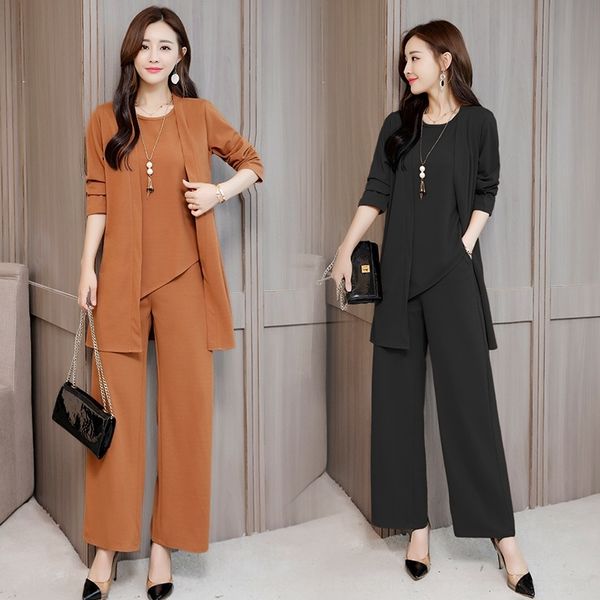 2hxwg 2019 new large size woman spring dress set foreign style slightly fat and thin mm three piece suit new women 8assy women's for fa, Gray
2hxwg 2019 new large size woman spring dress set foreign style slightly fat and thin mm three piece suit new women 8assy women's for fa, Gray