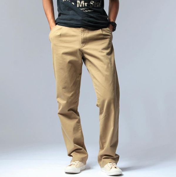 autumn casual pants fashion men's straight loose trousers cotton spring mens pants men male bottoms plus size 42, Black
autumn casual pants fashion men's straight loose trousers cotton spring mens pants men male bottoms plus size 42, Black