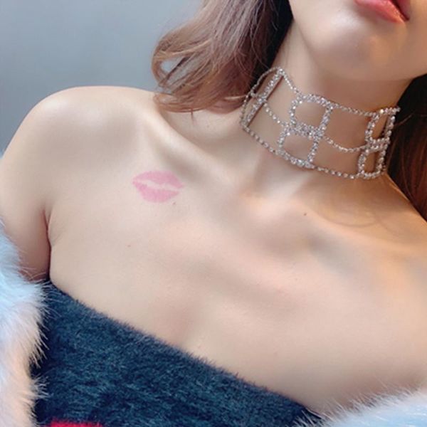 chokers women letter neck chain fashion rhinestone necklaces bb hyperbole gothic collar jewellery shining gift, Golden;silver
chokers women letter neck chain fashion rhinestone necklaces bb hyperbole gothic collar jewellery shining gift, Golden;silver