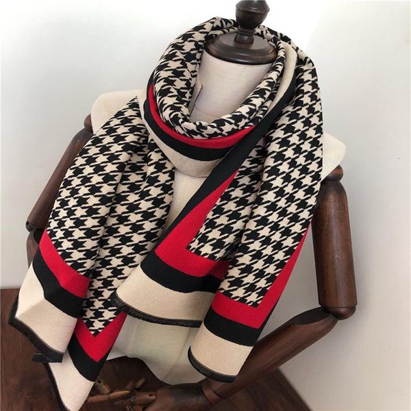 brand 2020 winter scarf houndstoo cashmere women scarfs warm thick shawl hijab poncho for ladies scarves foulard femme, Blue;gray
brand 2020 winter scarf houndstoo cashmere women scarfs warm thick shawl hijab poncho for ladies scarves foulard femme, Blue;gray