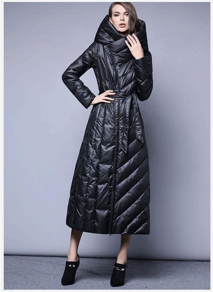 womens white duck down jacket fashion winter coat padded women long parkas warm ladies coats casacos wxf327, Black
womens white duck down jacket fashion winter coat padded women long parkas warm ladies coats casacos wxf327, Black