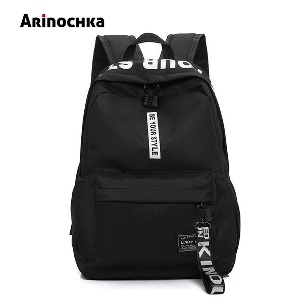 men letter printed lapbackpack female nylon travel schoolbag casual rucksack student school bags for teenage girls backpacks y200106
men letter printed lapbackpack female nylon travel schoolbag casual rucksack student school bags for teenage girls backpacks y200106