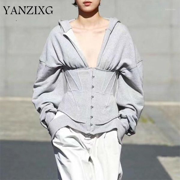 autumn corset sweatshirts for women's hoodies long sleeve v neck hooded female fashion new 2020 fall clothing l9811, Black
autumn corset sweatshirts for women's hoodies long sleeve v neck hooded female fashion new 2020 fall clothing l9811, Black