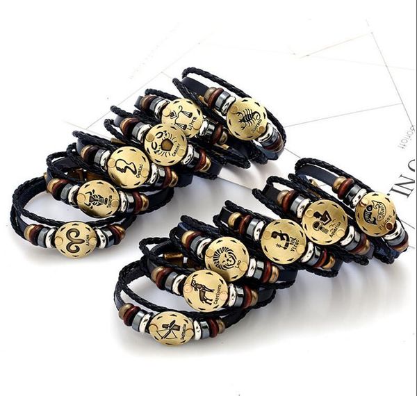 factory5zi5jewelry constellations leather new 12 men casual factory687afashion personality zodiac signs punk bracelet
factory5zi5jewelry constellations leather new 12 men casual factory687afashion personality zodiac signs punk bracelet