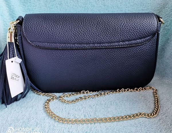 women shoulder bags pu leather fashion bag gold chain cross body female handbag lady l7741# shen lan se
women shoulder bags pu leather fashion bag gold chain cross body female handbag lady l7741# shen lan se