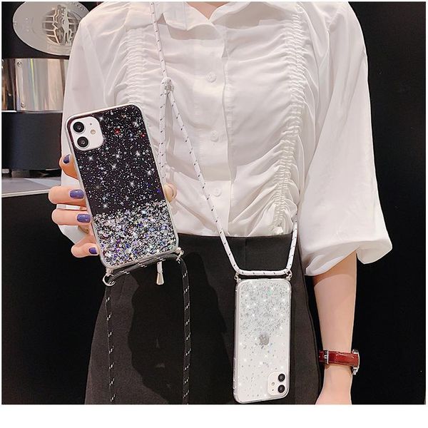 sparkle glitter strap cord chain necklace lanyard phone case carry cover hang for iphone 11 12 pro xs ma qylubt
sparkle glitter strap cord chain necklace lanyard phone case carry cover hang for iphone 11 12 pro xs ma qylubt