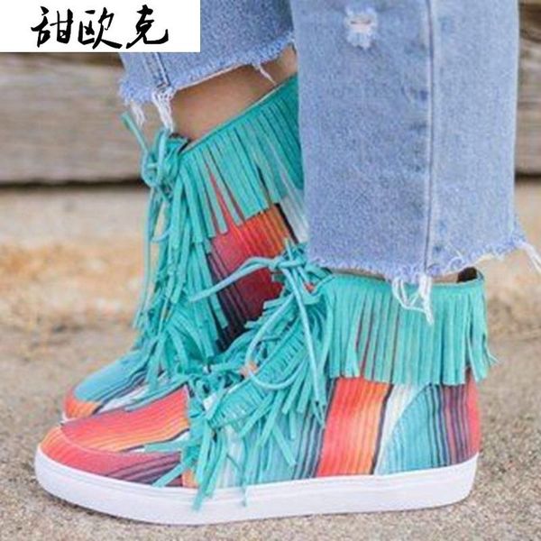 2020 new dihope classic tassel western cowboy boots for women fashion flats shoes lace-up trainers female shoes tenis feminino, Black
2020 new dihope classic tassel western cowboy boots for women fashion flats shoes lace-up trainers female shoes tenis feminino, Black