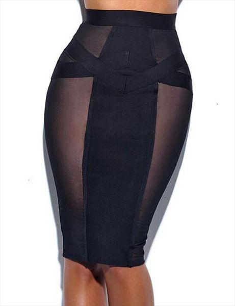 2020 new women mesh black see through short mini style summer good elastic stretch bandage skirt dropship hl776
2020 new women mesh black see through short mini style summer good elastic stretch bandage skirt dropship hl776