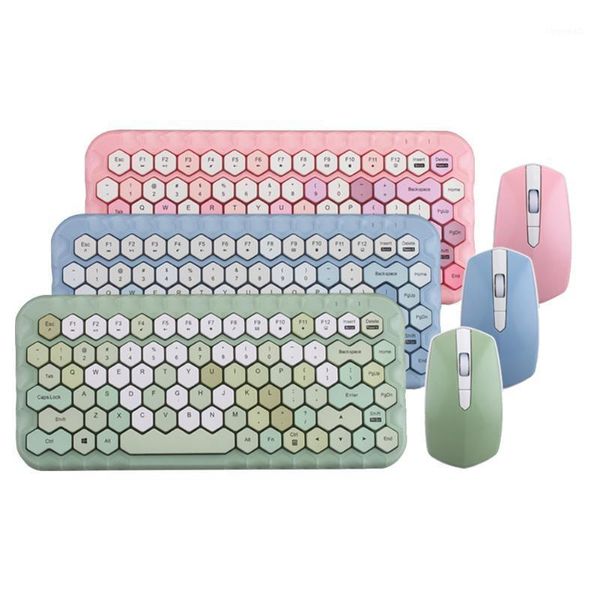 wireless keyboard and mouse combo honeycomb keycaps 83 keys keyboard and 4 keys mouse pc, lap1
wireless keyboard and mouse combo honeycomb keycaps 83 keys keyboard and 4 keys mouse pc, lap1