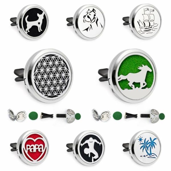 chains 30mm dog horse sailboat coconut magnetic diffuser locket removable car vent clip essential oil perfume 10pads as gift, Silver
chains 30mm dog horse sailboat coconut magnetic diffuser locket removable car vent clip essential oil perfume 10pads as gift, Silver
