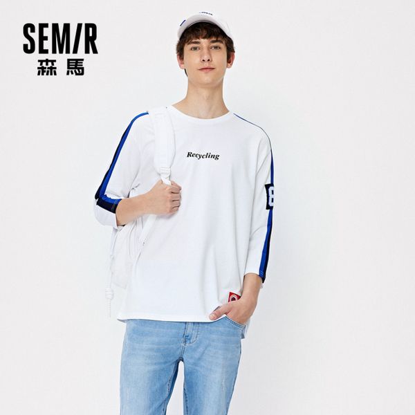 t-shirt loose 2020 new trendy brand men fashion stitching three-quarter sleeve stretch cotton man
t-shirt loose 2020 new trendy brand men fashion stitching three-quarter sleeve stretch cotton man