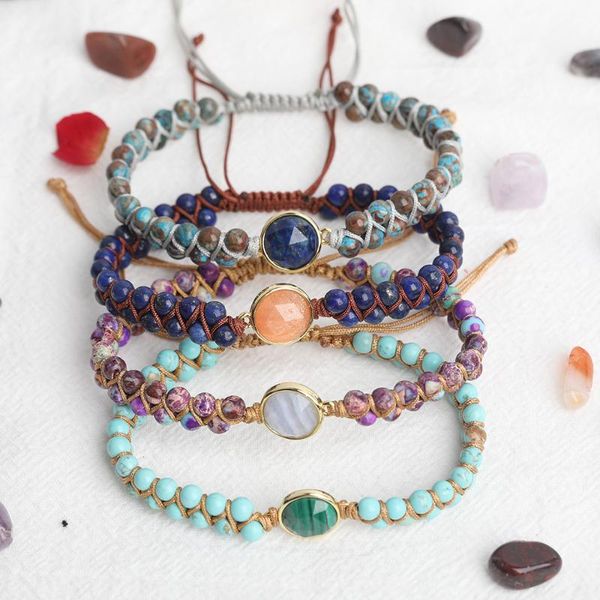 charm bracelets 5pcs/lot natural stone round charms bracelet 4mm sea sediment jaspers beads cord knotted adjustable friendship jewelry, Golden;silver
charm bracelets 5pcs/lot natural stone round charms bracelet 4mm sea sediment jaspers beads cord knotted adjustable friendship jewelry, Golden;silver