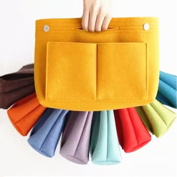 3 sizes felt cosmetic storage bag high capacity makeup bag portable liner bag insert handbag good for travel my-inf0670
3 sizes felt cosmetic storage bag high capacity makeup bag portable liner bag insert handbag good for travel my-inf0670
