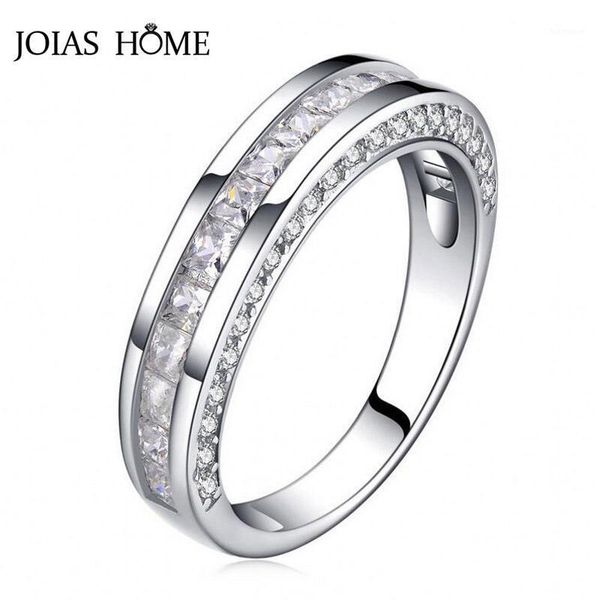 joiashome classic 925 silver rings for charm women with zircon women fine jewelry wedding party wholesale gift size 6-101, Golden;silver
joiashome classic 925 silver rings for charm women with zircon women fine jewelry wedding party wholesale gift size 6-101, Golden;silver