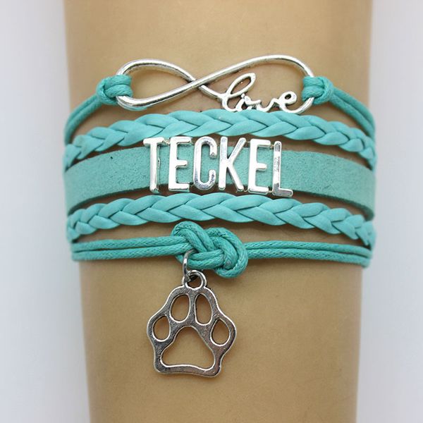 infinity love teckel paw charm wrap bracelets paw print charms animal bracelet gifts for women & men bracelets jewelry, Golden;silver
infinity love teckel paw charm wrap bracelets paw print charms animal bracelet gifts for women & men bracelets jewelry, Golden;silver