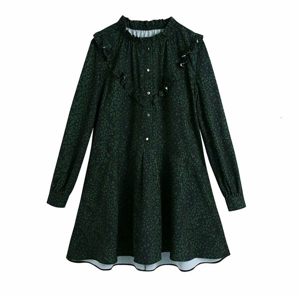 2021 new vintage vestidos de impresso verde moda senhoras babados gola elegante feminino streetwear boto mini vestido 25q1, Black;gray
2021 new vintage vestidos de impresso verde moda senhoras babados gola elegante feminino streetwear boto mini vestido 25q1, Black;gray