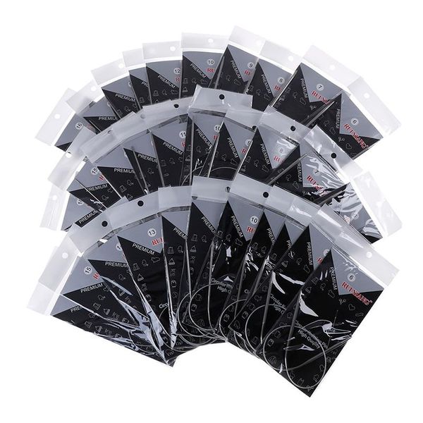 11pcs circular knitting stainless needles circular knitting pins 43/45/80 cm crochet weaving pins needlework tools, Black
11pcs circular knitting stainless needles circular knitting pins 43/45/80 cm crochet weaving pins needlework tools, Black