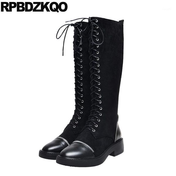 black long tall chain muffin knee high flatform women side zip boots creepers platform suede slim harajuku shoes lace up chunky1
black long tall chain muffin knee high flatform women side zip boots creepers platform suede slim harajuku shoes lace up chunky1