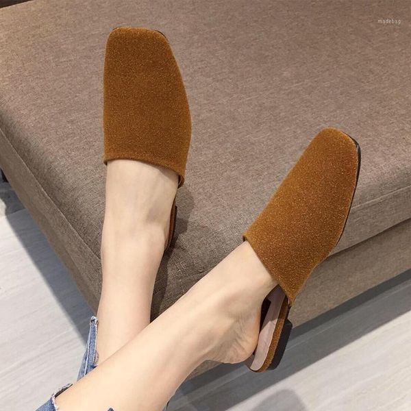 slippers 2021 flats women summer ladies square toe casual sandals fashion silk mules female elegant woman slides shoes1, Black
slippers 2021 flats women summer ladies square toe casual sandals fashion silk mules female elegant woman slides shoes1, Black