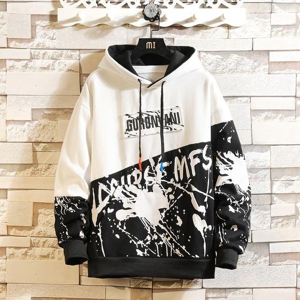 2020 autumn spring fashion men hip hop punk streetwear long sleeve pullover hoodies sweatshirt clothes1, Black
2020 autumn spring fashion men hip hop punk streetwear long sleeve pullover hoodies sweatshirt clothes1, Black