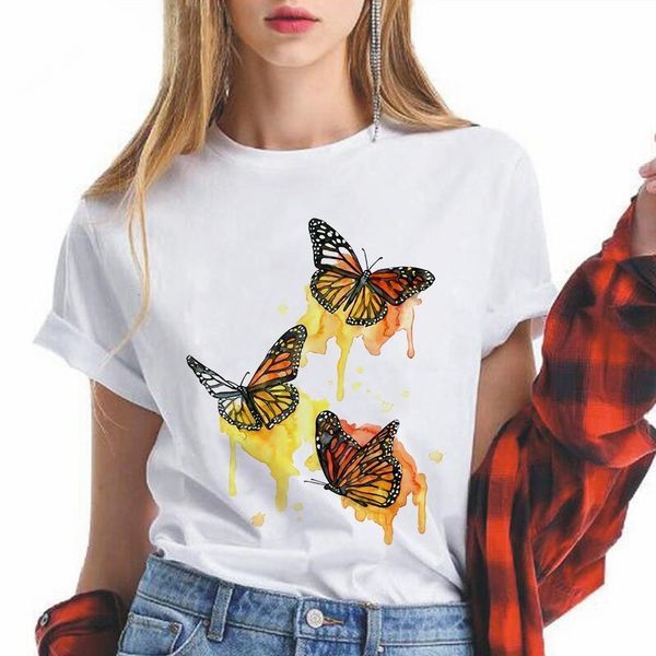 butterfly graffiti women tshirt casual funny t shirt gift for lady yong girl tee drop ship, White
butterfly graffiti women tshirt casual funny t shirt gift for lady yong girl tee drop ship, White