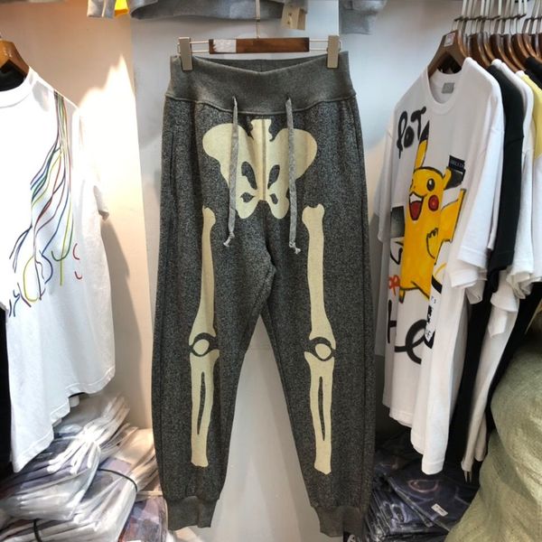 autumn and winter new style bone pants cotton trouser elastic waist street hip hop kapital casual sports pants, Black
autumn and winter new style bone pants cotton trouser elastic waist street hip hop kapital casual sports pants, Black