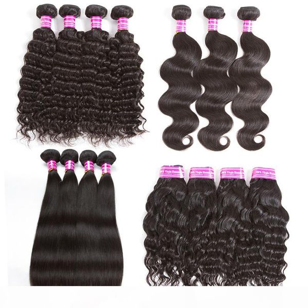 remy human hair weave bundles body wave straight deep curly water wave 8a brazilian virgin hair extensions mix texture double weft weaving, Black
remy human hair weave bundles body wave straight deep curly water wave 8a brazilian virgin hair extensions mix texture double weft weaving, Black