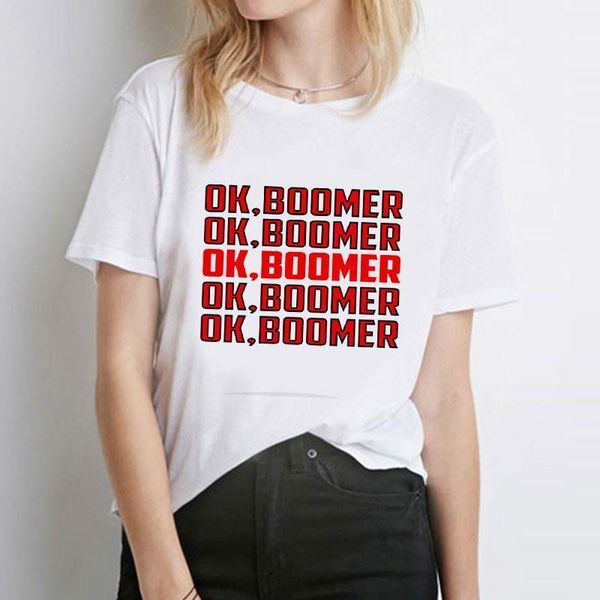 showtly ok boomer printed women t shirt cool fashion short sleeve o-neck t shirts casual loose christmas, White
showtly ok boomer printed women t shirt cool fashion short sleeve o-neck t shirts casual loose christmas, White