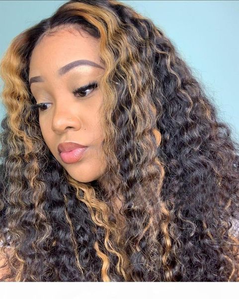 ombre curly 13x4 lace front wigs thick density remy malaysian bleached knots lace frontal wigs for women, Black;brown
ombre curly 13x4 lace front wigs thick density remy malaysian bleached knots lace frontal wigs for women, Black;brown