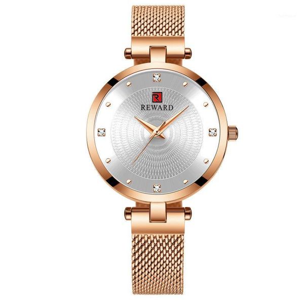 reward brand womens wrist watch steel straps clock zegarek damski waterproof fashion women's watches japan movement1, Slivery;brown
reward brand womens wrist watch steel straps clock zegarek damski waterproof fashion women's watches japan movement1, Slivery;brown