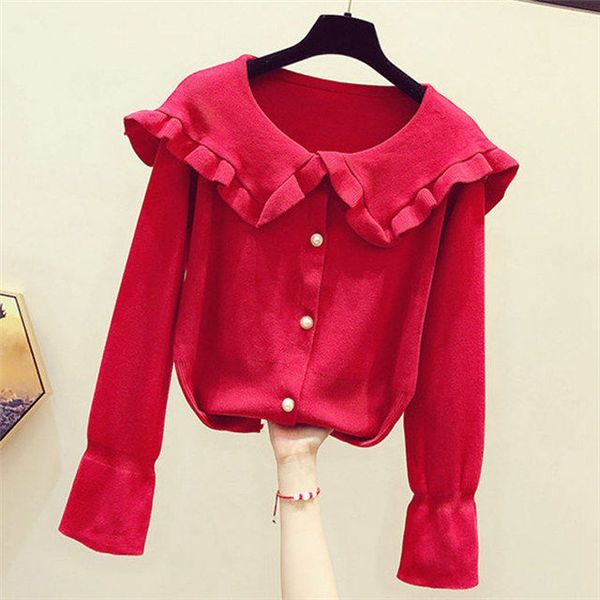 new 2021 women's blouse autumn chic sweet neck pearl single-breasted cardigan long sleeve y509 n7yg gel0, White;black
new 2021 women's blouse autumn chic sweet neck pearl single-breasted cardigan long sleeve y509 n7yg gel0, White;black