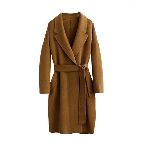 female windbreaker coats long section coat women trench coats korean loose casual lapel cashmere wool blend belt outerwear1, Black
female windbreaker coats long section coat women trench coats korean loose casual lapel cashmere wool blend belt outerwear1, Black