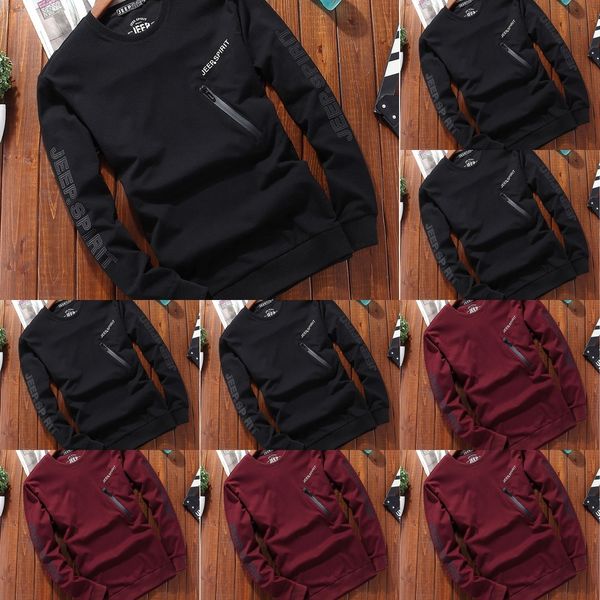 zyjro jeep/jeep men's sweater long sleeve sweater pullover round neck cotton loose pullover size men's casual large t-shirt raual, Black
zyjro jeep/jeep men's sweater long sleeve sweater pullover round neck cotton loose pullover size men's casual large t-shirt raual, Black