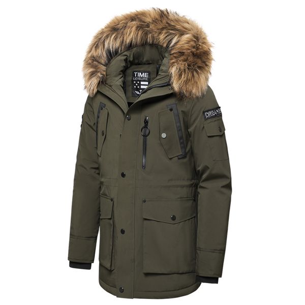 2021 new winter new casual faux fur collar long thick jacket coat outwear hooded pockets waterproof jackets parka men qc00, Black
2021 new winter new casual faux fur collar long thick jacket coat outwear hooded pockets waterproof jackets parka men qc00, Black