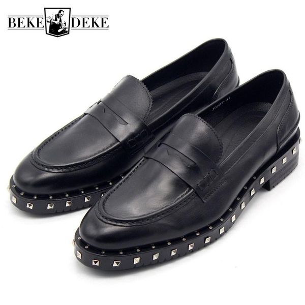top brand men из натуральной кожи мокасины скольжению на мокасины rivet свадьба платье обувь zapatos hombre блоковых пятками человек обувь, Black
top brand men из натуральной кожи мокасины скольжению на мокасины rivet свадьба платье обувь zapatos hombre блоковых пятками человек обувь, Black