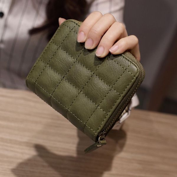 hbp women short wallets pu leather female plaid purses nubuck card holder wallet fashion woman small zipper wallet with coin purse green, Red;black
hbp women short wallets pu leather female plaid purses nubuck card holder wallet fashion woman small zipper wallet with coin purse green, Red;black