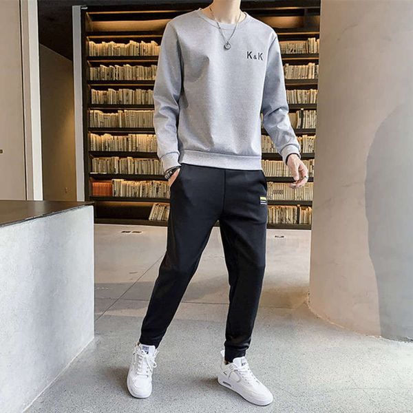 autumn special price winter - spring and new leisure sports fashion trend korean men's printed suit, Gray
autumn special price winter - spring and new leisure sports fashion trend korean men's printed suit, Gray