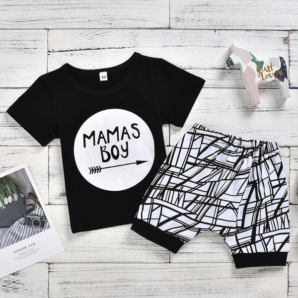clothing sets 0-24 months baby boys clothes set black letter print tshirt for white striped pants leggings born set1
clothing sets 0-24 months baby boys clothes set black letter print tshirt for white striped pants leggings born set1