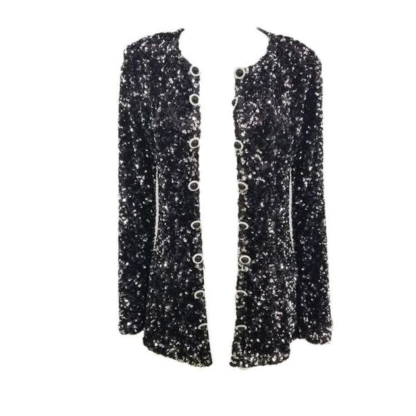 autumn winter cardigan coat jacket women cardigans loose knitted clothes new arrival 2020 sequin elegant cexbk, Black;white
autumn winter cardigan coat jacket women cardigans loose knitted clothes new arrival 2020 sequin elegant cexbk, Black;white