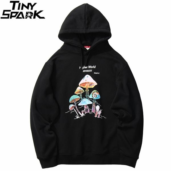 men hip hop streetwear rainbow mushroom hoodie sweatshirt autumn winter harajuku hoodie pullover cotton hooded sweatshirt 201027, Black
men hip hop streetwear rainbow mushroom hoodie sweatshirt autumn winter harajuku hoodie pullover cotton hooded sweatshirt 201027, Black