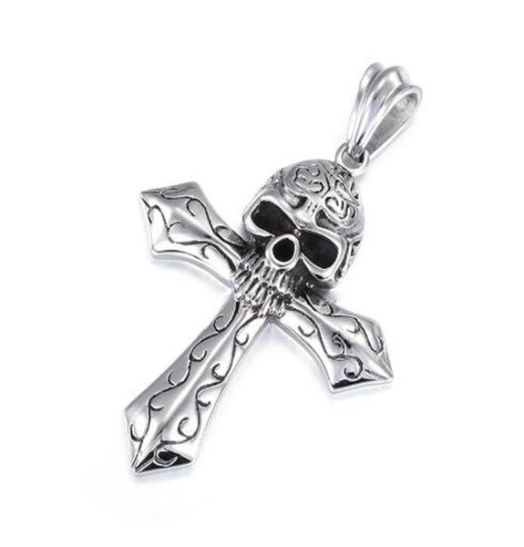 cool biker stainless steel skull cross pendant men's rope necklace gothic jewelry cool biker good inexpensive wmtvec bdesybag, Bronze;silver
cool biker stainless steel skull cross pendant men's rope necklace gothic jewelry cool biker good inexpensive wmtvec bdesybag, Bronze;silver