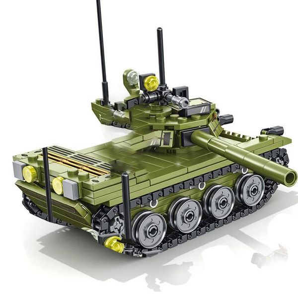 sembo 324 шт. военный главный боевой танк строительство блоки совместимые армия солдат оружие кирпичи развивающие игрушки для детей подарок
sembo 324 шт. военный главный боевой танк строительство блоки совместимые армия солдат оружие кирпичи развивающие игрушки для детей подарок