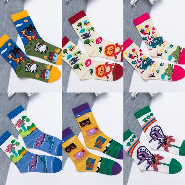 b0yij super mid-calf socks cartoon wonderful zoo series women's beautiful cartoon ins fashionable illustration stockings socks and stoc, Black
b0yij super mid-calf socks cartoon wonderful zoo series women's beautiful cartoon ins fashionable illustration stockings socks and stoc, Black