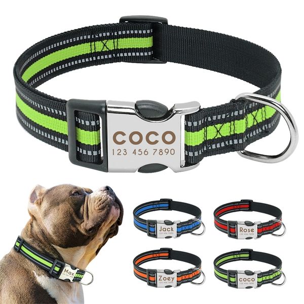 reflective nylon dog collar, custom, identify name, carved large and medium-sized dog, s-l
reflective nylon dog collar, custom, identify name, carved large and medium-sized dog, s-l