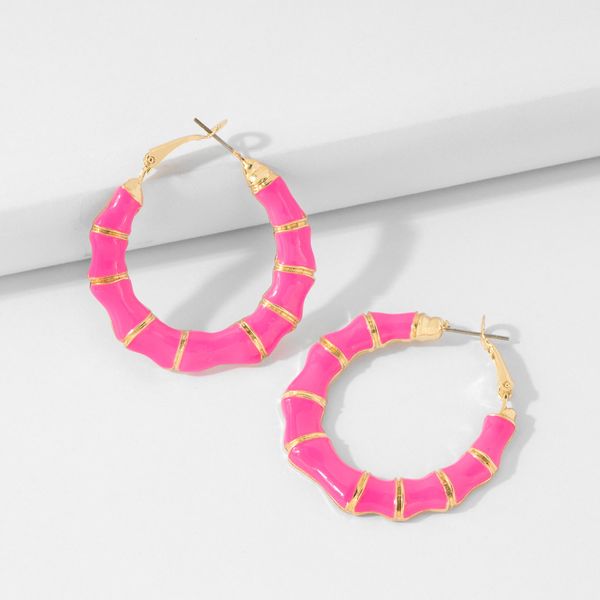 hoop & huggie sweet girl bamboo big round circle earrings for women minimalist enamel pink statement party jewelry brincos, Golden;silver
hoop & huggie sweet girl bamboo big round circle earrings for women minimalist enamel pink statement party jewelry brincos, Golden;silver