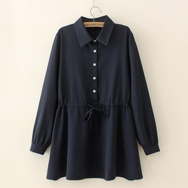 plus size l-4xl white blue women's solid long sleeved simple chiffon blouse ladies' officewear elegant spring summer
plus size l-4xl white blue women's solid long sleeved simple chiffon blouse ladies' officewear elegant spring summer