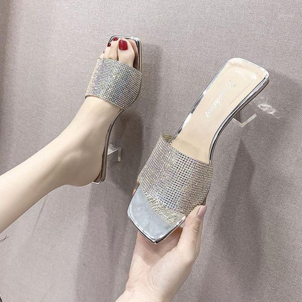 slippers glitter silver gold rhinestones high heel women shiny sandals summer shoes party metal women1, Black
slippers glitter silver gold rhinestones high heel women shiny sandals summer shoes party metal women1, Black