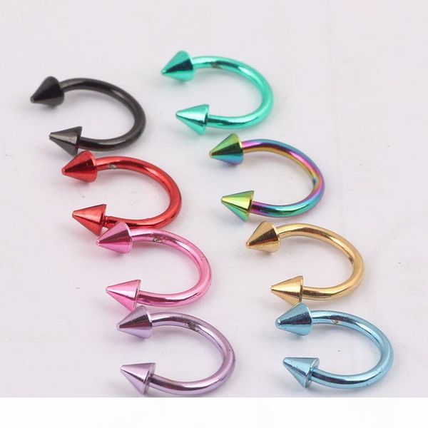 nose pin n04 100pcs lot mix 8colors 16g cone circulars horseshoes eyebrow nose rings body piercing jewelry, Silver
nose pin n04 100pcs lot mix 8colors 16g cone circulars horseshoes eyebrow nose rings body piercing jewelry, Silver
